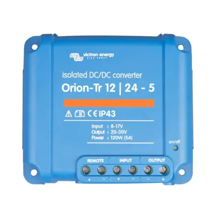 Konvertor DC/DC Victron Energy Orion-Tr 12/24-5A (120W) izolovaný ORI122410110