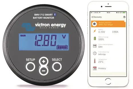 Prečo si vybrať Victron BMV-712 Smart? batériový monitor Bluetooth